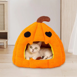 Cat Nest House Cozy Pet Accessories Cat Bed Cave Semi Closed Dog Cat Nest Cat Bed for Pomeranian Puppy Animals Dog Small Pet